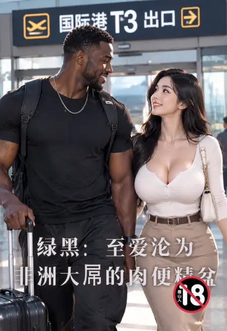 綠黑:至愛淪為,非洲大屌的肉便精盆封面