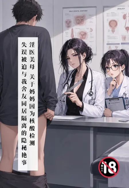 淫醫美母：關於媽媽因為核酸檢測失誤被迫與我捨友同居隔離的隱秘艷事封面