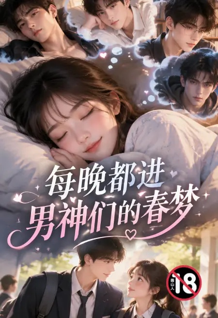 每晚都進男神們的春夢封面