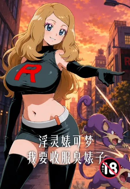 淫靈婊可夢:我要收服臭婊子封面